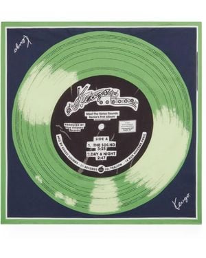 KENZO Sounds Bandana Scarf - Green