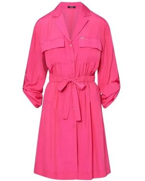 Liu Jo Short Shirt Dress - Pink