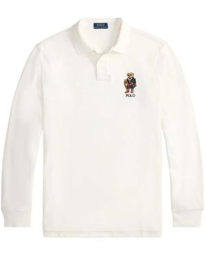 Polo Ralph Lauren ロングスリーブ ポロシャツ - ホワイト