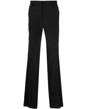 Etro Virgin Wool Tailored Trousers - Black