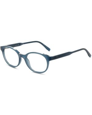Lacoste Lumi Round-Frame Glasses - White
