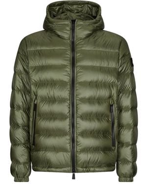 Add Gevoerd Donsjack Met Capuchon - Groen