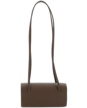 Faune Mie Leather Mini Bag - White