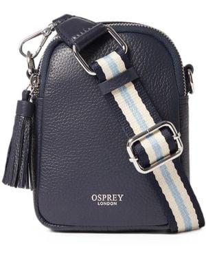 Osprey Stella Leather Phone Bag - Blue