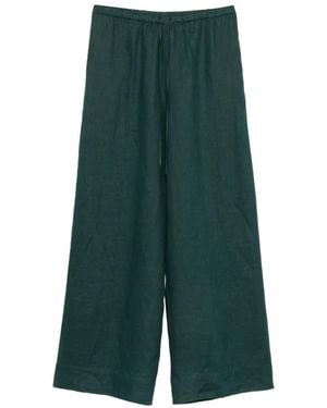 Liviana Conti Donna Drawstring Trousers - Green