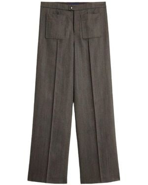 Soeur Pantalones Harold Con Bolsillo De Parche - Gris