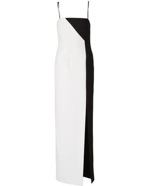 Roland Mouret Two-Tone Gown - White