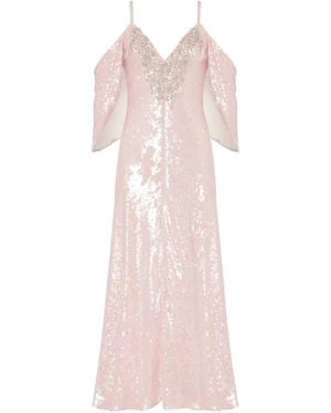 Temperley London Vestido de fiesta Salma - Rosa