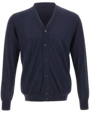 Kangra Cardigan Mit V-Ausschnitt - Blau