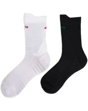 adidas X Arte Gerippte Socken (2Er-Set) - Schwarz
