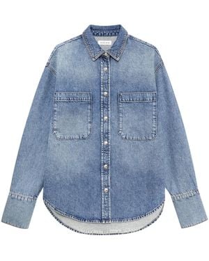 Anine Bing Camicia Denim Dante - Blu