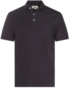 Altea Cotton Polo Shirt - Blue