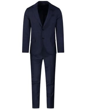 Lardini Single-Breasted Suit - Blue