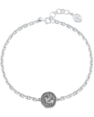 Dower & Hall Pegasus-Motif Bracelet - White