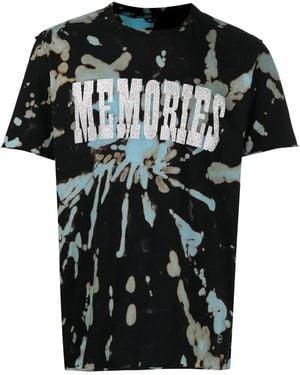 Stain Shade X Hiroshi Fujiwara Bleached-Effect T-Shirt - Black