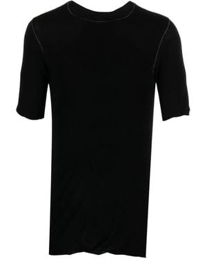 Tessitura Double-Layered T-Shirt - Black