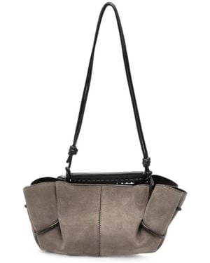 Hereu Mini Arta Suede Tote Bag - Gray
