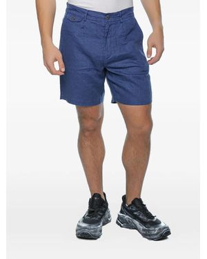 Ecoalf Tika Organic Linen Shorts - Blue