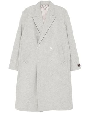 Lacoste Chevron Coat - White