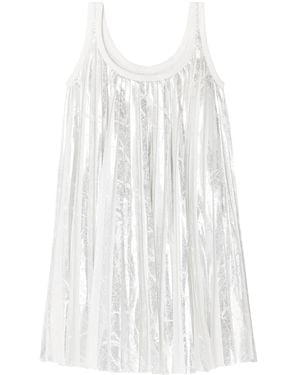 AZ FACTORY Josephine Gelaagde Midi-Jurk - Wit
