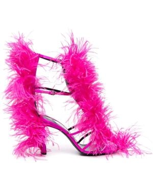 Area X Sergio Rossi Amazona 100Mm Sandals - Pink