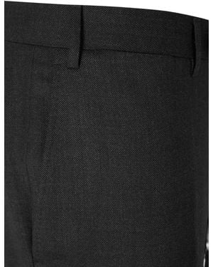 Canali Textured Wool Suit - Black