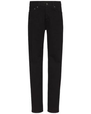 Valentino Garavani Dark-Wash Slim-Fit Jeans - Blue
