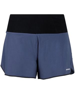 Rossignol Pantalones Cortos De Deporte Con Cinturilla En Contraste - Azul