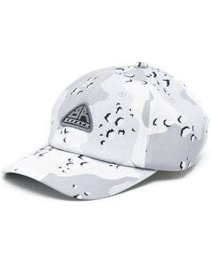 BREATH Baseballkappe Mit Camouflage-Print - Weiß