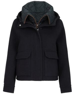 Brunello Cucinelli Wool And Cashmere Jacket - Black