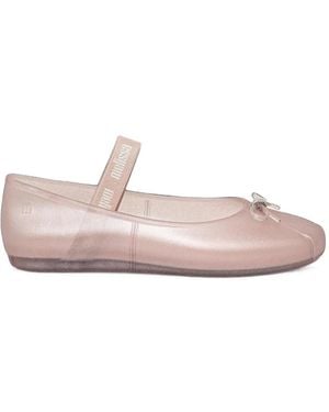 Melissa Ballerinas Mit Glitter-Optik - Pink
