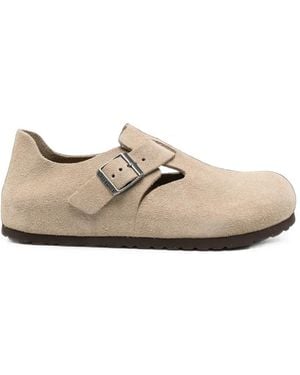 Birkenstock London Buckle-Fastening Clogs - White