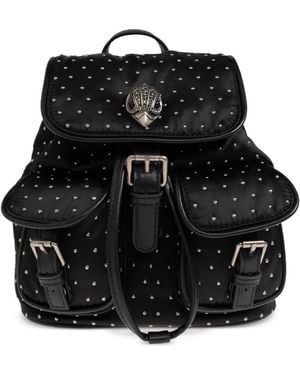 Kurt Geiger Hoxton Small Studded Hoxton Backpack - Black