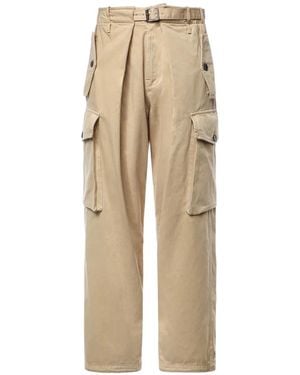 Loewe Cargo Trousers - Natural