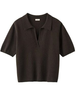 Almada Label Nessa Cashmere T-Shirt - Black