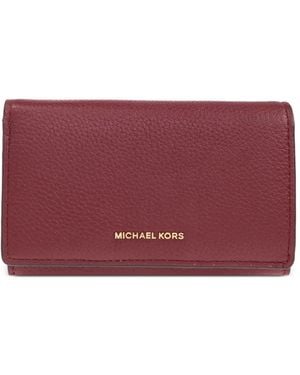MICHAEL Michael Kors Leather Wallet - Purple