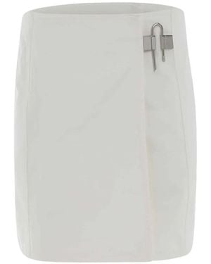 Givenchy Asymmetrische Rok - Wit