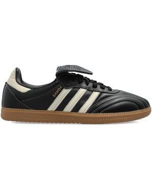 adidas Samba Three-Stripe Trainers - Black
