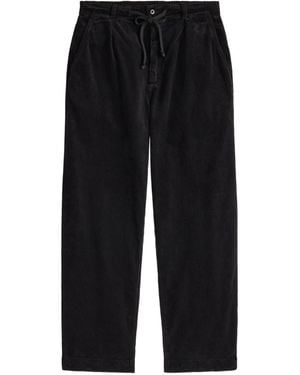 Polo Ralph Lauren Pleated Corduroy Trousers - Black
