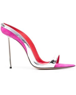 HARDOT 110Mm Leather Sandals - Pink