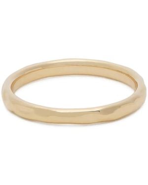 Astrid & Miyu Hammered-Effect Ring - Natural