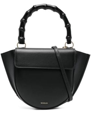 Wandler Bamboo-Handle Tote Bag - Black