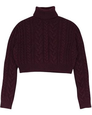 Amiri Cable-Knit Sweater - Red