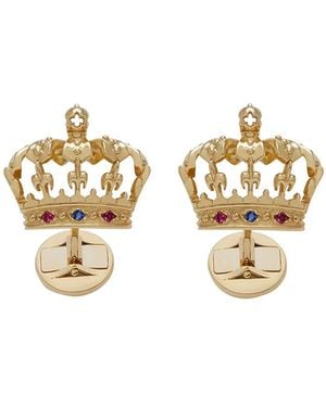 Dolce & Gabbana ドルチェ&ガッバーナ カフスボタン 18kイエローゴールド - メタリック