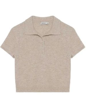 Jonathan Simkhai Twilla Poloshirt Aus Kaschmir - Grau