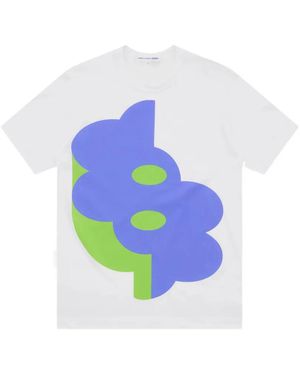 Comme des Garçons Graphic-Print T-Shirt - White