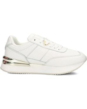 Tommy Hilfiger レザースニーカー - ホワイト