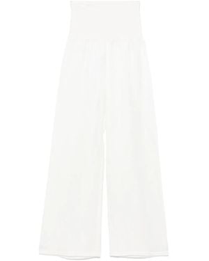 Maurizio Mykonos Wide Pants - White