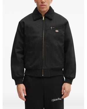 Wacko Maria Zipped Sherpa-Collar Jacket - Black