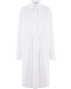 Niccolò Pasqualetti Plastra Shirtdress - White